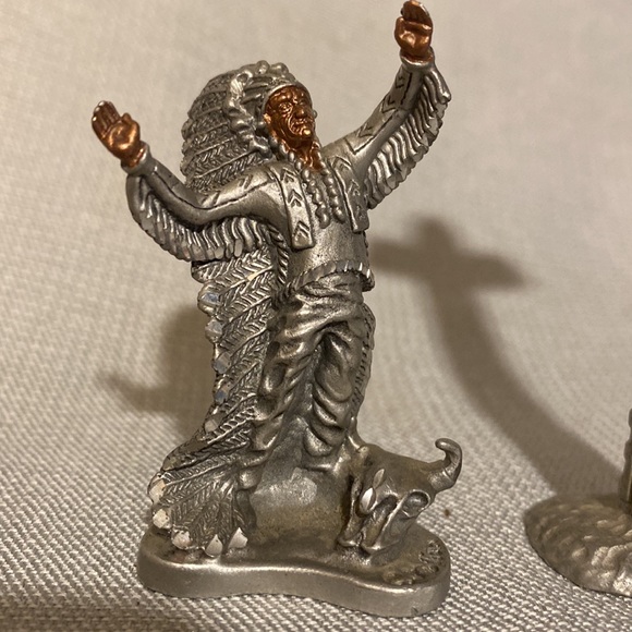 2 Vintage Masterworks Fine Pewter MWFP 1992 1990 - Picture 2 of 8